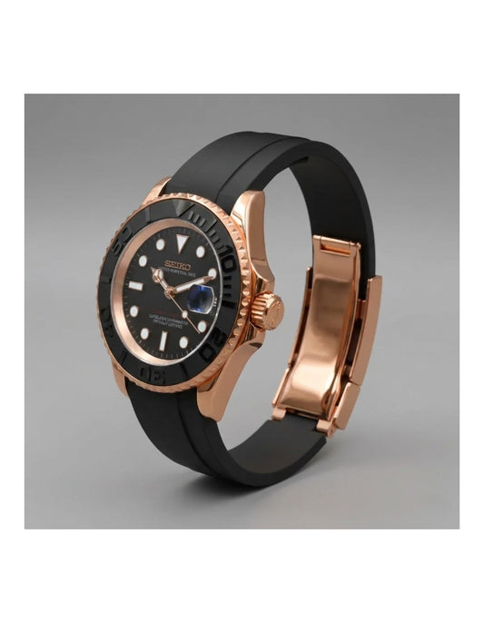 Seikomariner | Rose Gold - Black