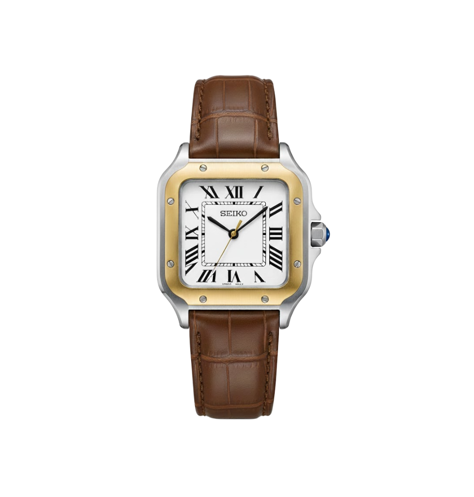 Santeiko | White Brown Leather